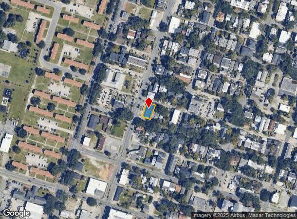  1112 Montgomery St, Savannah, GA Parcel Map