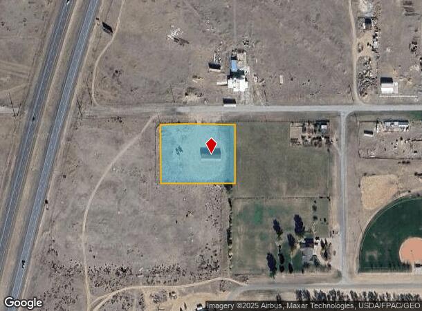595 W 100 N, Fillmore, UT Parcel Map