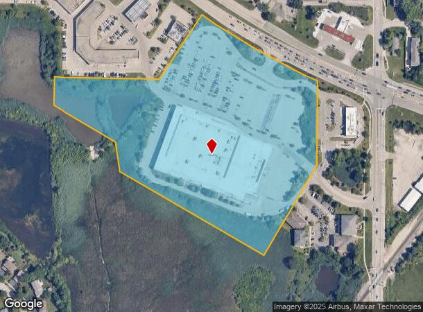  555 S Rand Rd, Lake Zurich, IL Parcel Map