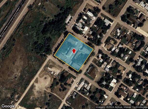  1111 S Pearson Ave, Glendive, MT Parcel Map