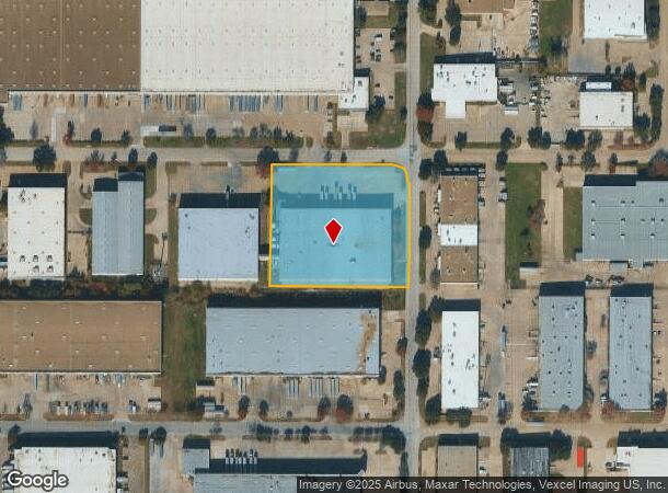  1302 Avenue T, Grand Prairie, TX Parcel Map