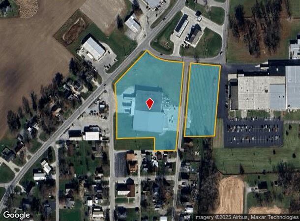 630 High St, Geneva, IN Parcel Map