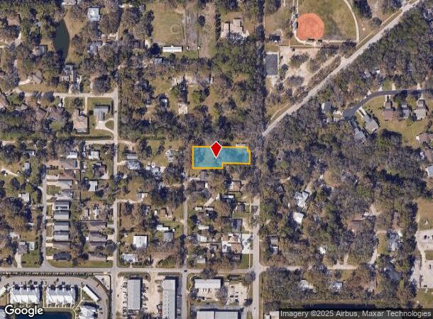  519 Richardson Way, Sarasota, FL Parcel Map