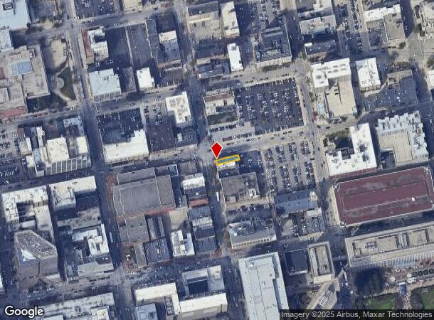  658 Main St, Cincinnati, OH Parcel Map