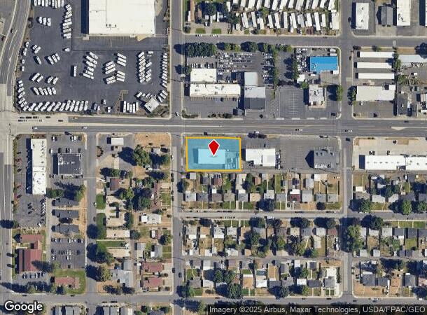 610 E Francis Ave, Spokane, WA Parcel Map