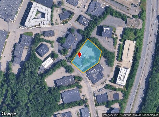 301 Bear Hill Rd, Waltham, MA Parcel Map