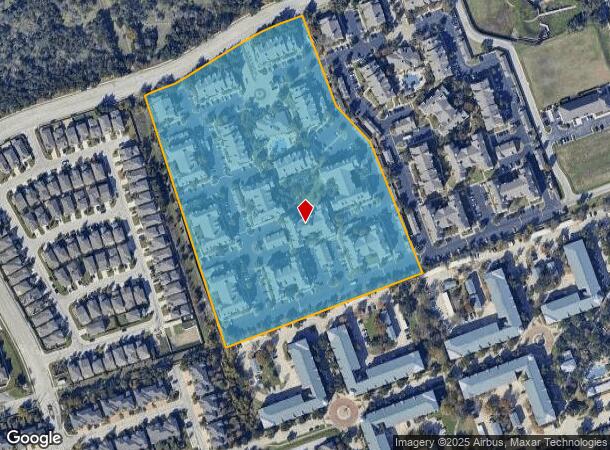  9001 Amberglen Blvd, Austin, TX Parcel Map
