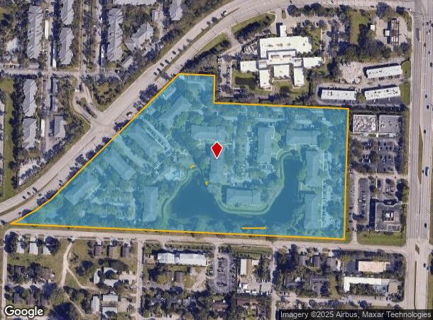  3000 Congress Park Dr, Lake Worth, FL Parcel Map