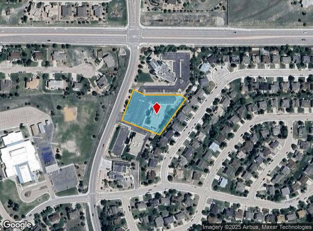 15455 Gleneagle Dr, Colorado Springs, CO Parcel Map