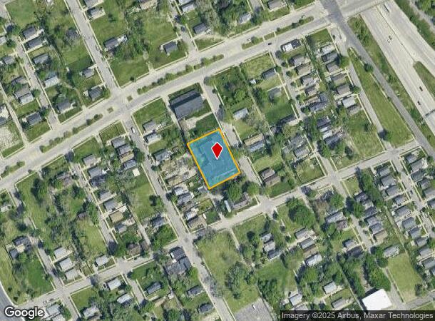  3335 23Rd St, Detroit, MI Parcel Map