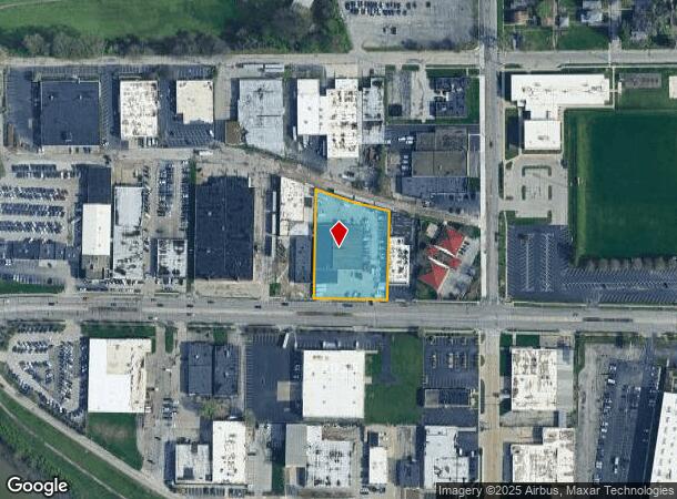  1810 W 16Th St, Indianapolis, IN Parcel Map