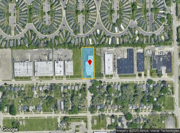  2565 John B Ave, Warren, MI Parcel Map