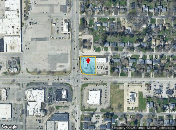  1712 W Springfield Ave, Champaign, IL Parcel Map