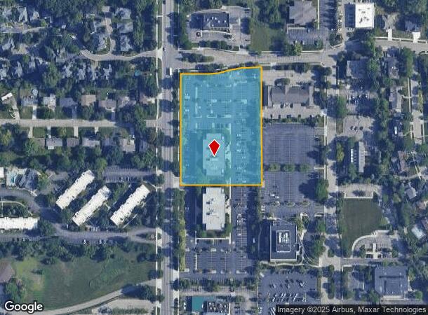  1500 Abbot Rd, East Lansing, MI Parcel Map