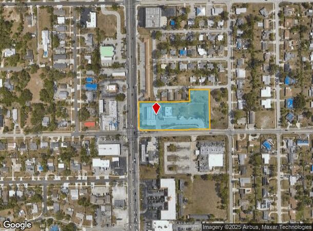2977 Cleveland Ave, Fort Myers, FL Parcel Map