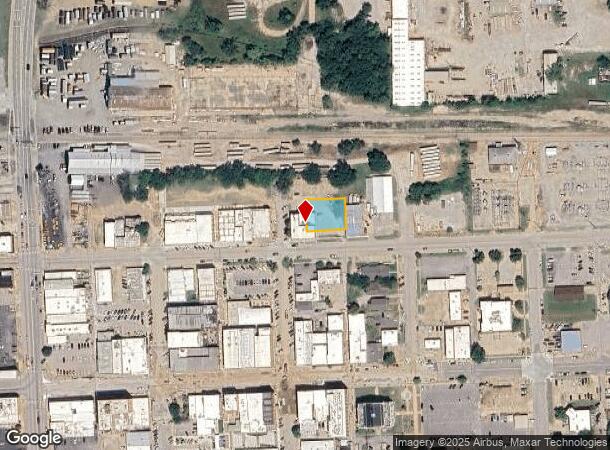 203 E Hobson Ave, Sapulpa, OK Parcel Map