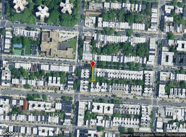  1288 Sterling Pl, Brooklyn, NY Parcel Map