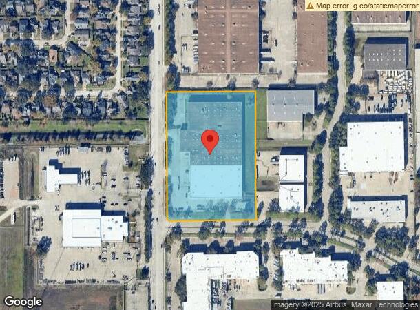  3500 Brittmoore Rd, Houston, TX Parcel Map