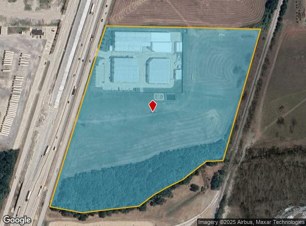  4740 N Interstate Highway 35 E, Waxahachie, TX Parcel Map