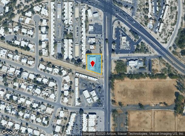  4751 N 1St Ave, Tucson, AZ Parcel Map