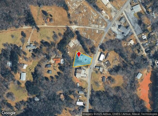  1194 W Currahee St, Toccoa, GA Parcel Map