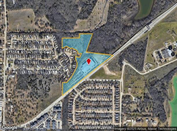  501 E Swisher Rd, Lake Dallas, TX Parcel Map