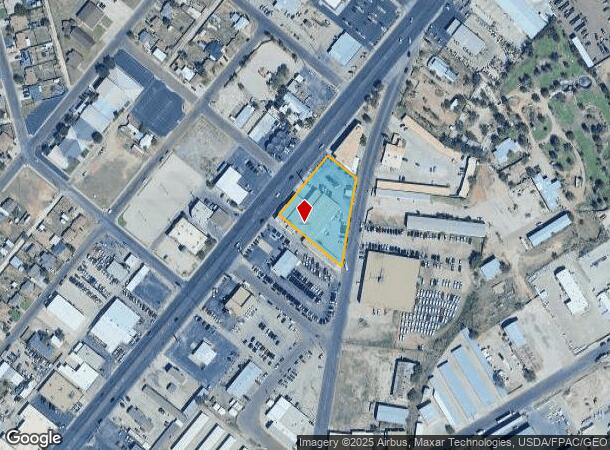 3205 W Wall St, Midland, TX Parcel Map