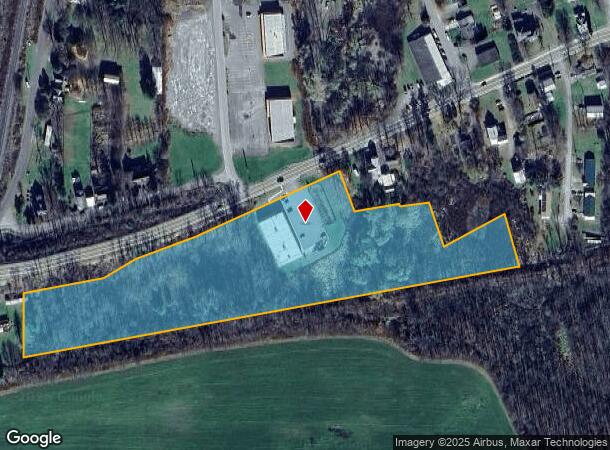  91 W Tioga St, Spencer, NY Parcel Map