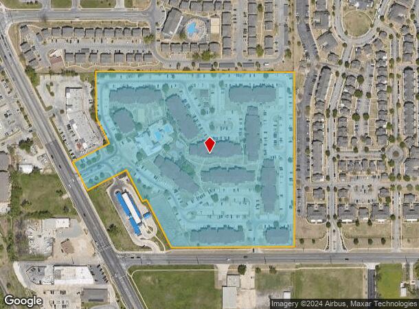  2657 Classen Blvd, Norman, OK Parcel Map