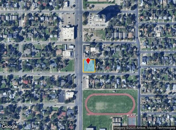 2809 Avenue Q, Lubbock, TX Parcel Map