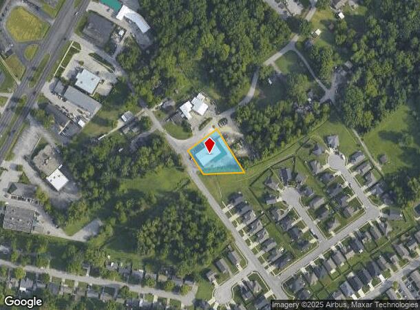  2101 Woodland Ct, Jeffersonville, IN Parcel Map