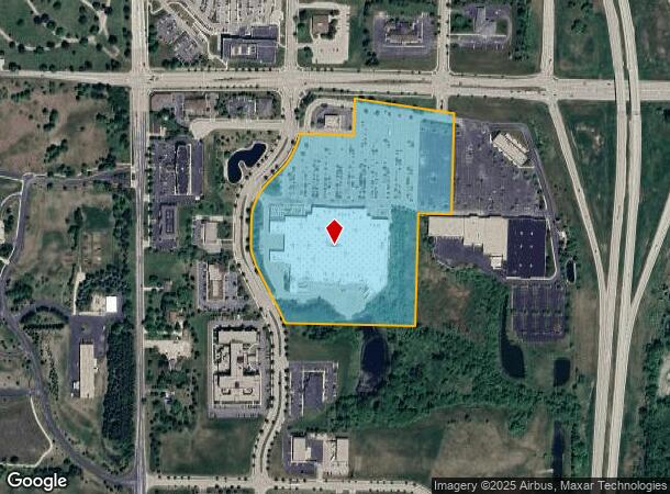  1515 W Paradise Dr, West Bend, WI Parcel Map