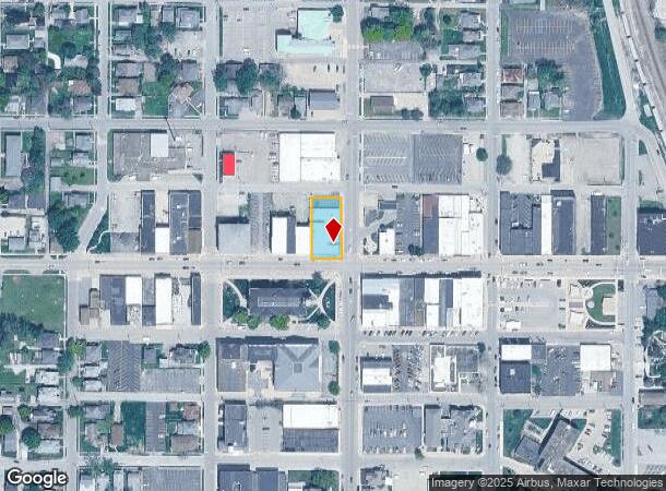 1238 Broad St, New Castle, IN Parcel Map