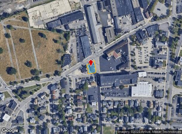  206 Pine St, Pawtucket, RI Parcel Map
