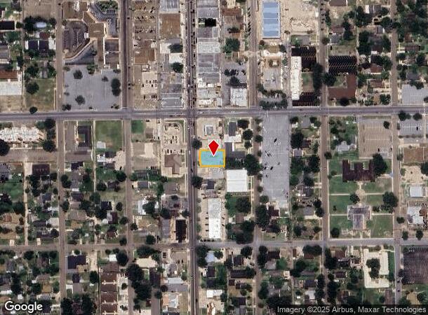 609 S Texas Blvd, Weslaco, TX Parcel Map