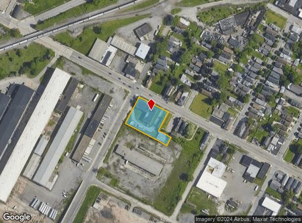  1221 Clinton St, Buffalo, NY Parcel Map