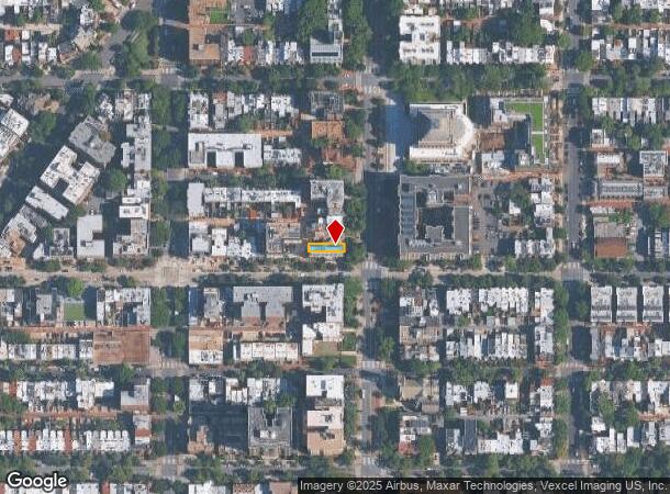 1702 16Th St Nw, Washington, DC Parcel Map