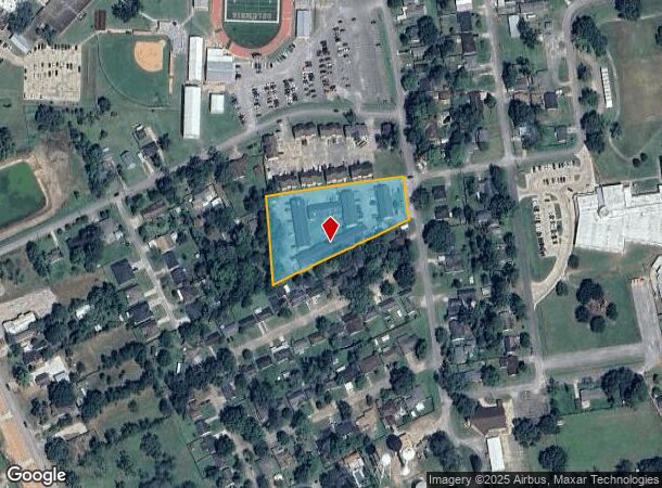  710 Loggins Dr, West Columbia, TX Parcel Map