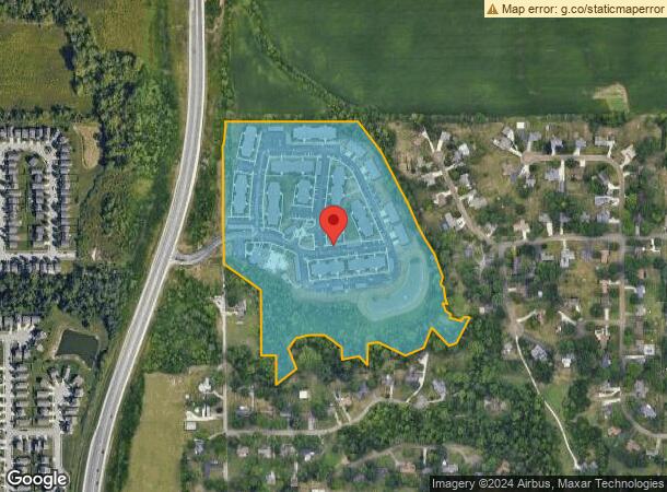  10531 Kings Row Dr, Avon, IN Parcel Map