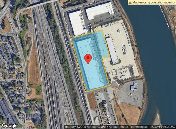  607 Riverside Rd, Everett, WA Parcel Map