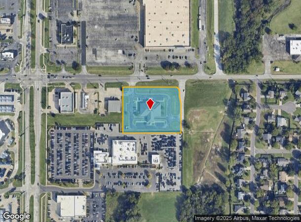  8308 E 91St St, Tulsa, OK Parcel Map