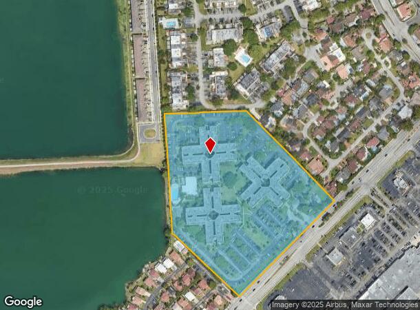  645 Ives Dairy Rd, Miami, FL Parcel Map