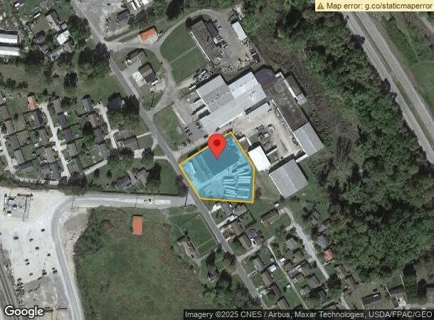  739 County Road 1, South Point, OH Parcel Map