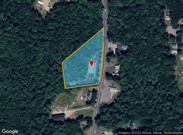  1442 Broadway, Raynham, MA Parcel Map