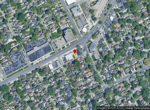 17016 Mack Ave, Grosse Pointe Park, MI Parcel Map