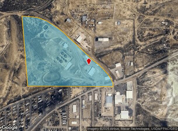  93 Reliance Rd, Rock Springs, WY Parcel Map