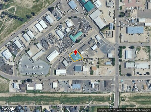  2916 Graneros Ln, Pueblo, CO Parcel Map