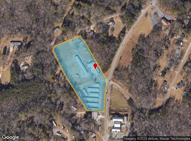  1629 Danielsville Rd, Athens, GA Parcel Map