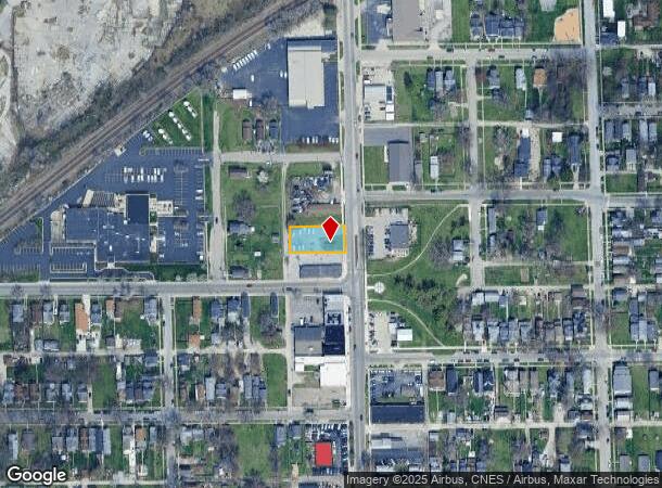  1932 Fairfield Ave, Fort Wayne, IN Parcel Map