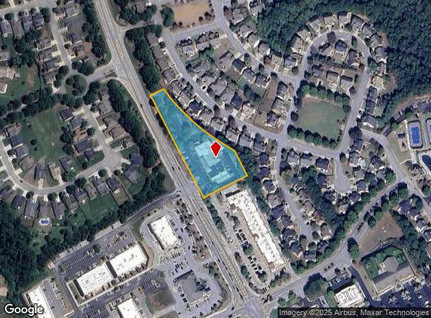 5745 Old Winder Hwy, Braselton, GA Parcel Map